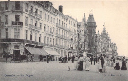 BELGIQUE - OSTENDE - La Digue - LL - Carte Postale Ancienne - Oostende