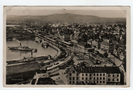 Suisse TG ROMANSHORN Vapeurs , Vue Sur Le Port - Romanshorn