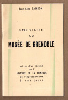 Une Visite Au Musée De GRENOBLE (38)   1953  (PPP42143) - Alpes - Pays-de-Savoie