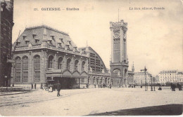 BELGIQUE - OSTENDE - Station - Edit Le Bon - Carte Postale Ancienne - Oostende