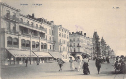 BELGIQUE - OSTENDE - La Digue - Carte Postale Ancienne - Oostende