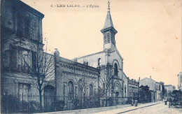 FRANCE - 93 - Les LILAS - L'église - Carte Postale Ancienne - Les Lilas