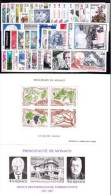 PROMOTION MONACO ! - 1987 - ANNEE COMPLETE ** MNH - COTE YVERT = 131 EUR. - 45 TIMBRES + 2 BLOCS - Années Complètes