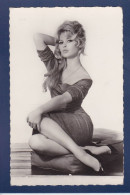 CPSM Bardot Brigitte En Pied Pin Up Format Environ 9 X 14 Voir Dos - Entertainers