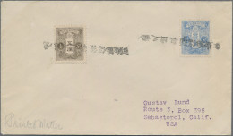 China: 1934 (ca.), Shanghai P.o. Horizontal Single Line "From Steamers Letter Bo - Covers & Documents