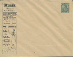 Thematics: Advertising Postal Stationery: 1902, Dt.Reich, Privatganzsachenumschl - Other