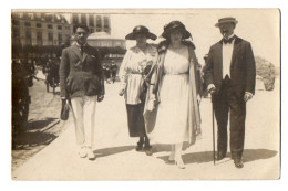 CPA 3358 - AVIATION - Carte Photo - Arnaud De PONTAC, Mme PERRIN De BRICHAMBAUT, Lili De PONTAC & Mr P . De B....... - Fotos