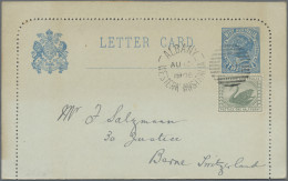 Western Australia - Postal Stationery: 1903 Postal Stationery Letter Card 2d. Bl - Other & Unclassified