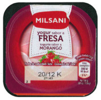 Tapa De Yogur, Yogurt - Milsani - España - Milk Tops (Milk Lids)