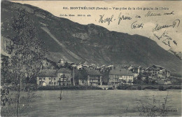 Montmélian Savoie Vue Prise De La Rive Gauche De L'Isère 1927 - Montmelian