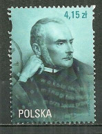 POLAND Oblitéré Timbre De 2012 Provenant Du Bloc 197 Zygmunt Krasinski écrivain Littérature - Oblitérés