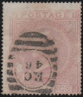 527 Gran Bretagna  1867 - Effige Della Regina Vittoria 5 Sh. II Tavola N. 40a. - Gebraucht