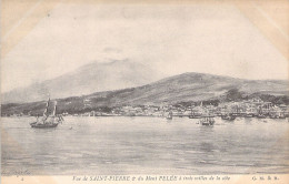 FRANCE - MARTINIQUE - Vue De Saint Pierre Prise Du Mont Pelée à Trois Milles De La Côte - Carte Postale Ancienne - Sonstige & Ohne Zuordnung