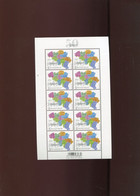 Belgie 2019 F4857 Map Of Belgium Provinces Velletje Van 10 MNH RR Zonder Plaatnummer - 2011-2020