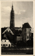 CPA AK Landshut St.Martinskirche Rechts Der Rocklturm GERMANY (891698) - Landshut