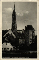 CPA AK Landshut St.Martinskirche Rechts Der Rocklturm GERMANY (891685) - Landshut