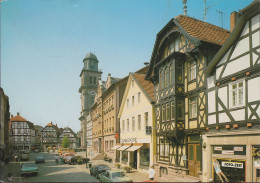 D-36341 Lauterbach - Marktplatz - Cars - Opel Kapitän - VW Passat - Audi - Nice Stamp - Lauterbach