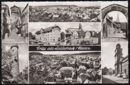 D-36341 Lauterbach - Alte Ansichten - Ankerturm - Burgtor - Hainigturm - Stadtkirche - Cars - VW Käfer - Nice Stamp - Lauterbach