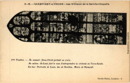 CPA CHAMPIGNY-sur-VEUDE - Les Vitraux De La Ste-Chapelle (229053) - Champigny-sur-Veude