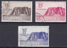 NO020 – NORVEGE - NORWAY – 1930 – NORTH CAPE – SG # 223/5 USED 200 € - Oblitérés