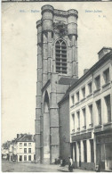 ATH : Eglise Saint-Julien - RARE VARIANTE - Cachet De La Poste 1907 - Ath