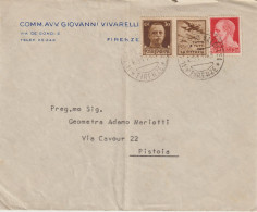 50*-30c.-Propaganda Di Guerra: Tutto E Tutti..-+20.Imperiale-v.1943-Avv. Vivarelli-Firenze X Pistoia - Propaganda Di Guerra