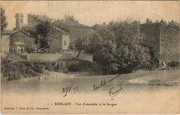 CPA SORGUES Vue DEnsemble Et La Sorgue (1086243) - Sorgues