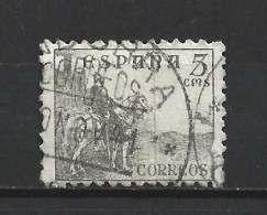 ANDORRA CORREO ESPAÑOL SELLO ESPAÑOL CON MATASELLOS DE ANDORRA 13 DE AGOSTO 1951 ( S. L.) - Used Stamps