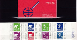 Norge, 1978, 775/82 Booklet 1, MNH **, NORWEX 1980, Oslo. - Booklets