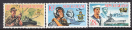 New Zealand 1968 Armed Forces Set HM (SG 884-886) - Neufs