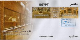 Egypt / Egypte / Ägypten / Egitto -  2023 Refurbishing Of The Cairo Main Post Office - Post Day -  Complete Set - FDC - Lettres & Documents