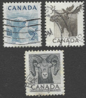 Canada. 1953 National Wildlife Week. Used Complete Set. SG 447-9 - Gebraucht