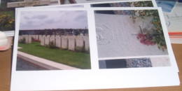 Audregnies , Cimetière Militaire  Anglais + Le Monument 14 - 18 - Quievrain
