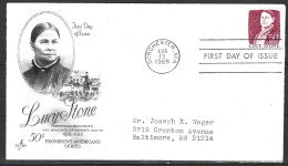 USA. N°824A De 1968 Sur Enveloppe 1er Jour. Lucy Stone/Féminisme. - 1961-1970