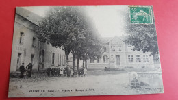 Viriville , Mairie Et Groupe Scolaire - Viriville