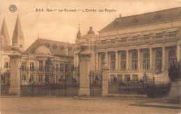 BELGIQUE - SPA - Le Kursaal - L'Entrée Rue Royale - Carte Postale Ancienne - Spa