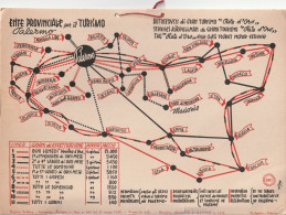 LOCANDINA CARTONE - ENTE PROVINCIALE PER IL TURISMO - PALERMO - Targhe Di Cartone