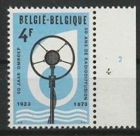 Belgie OCB 1691 ** MNH Met Plaatnummer 4 - 1971-1980