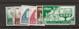 1958 MNH Ireland Year Complete According To Michel Postfris** - Années Complètes