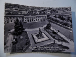 Cartolina Viaggiata "BUSTO ARSIZIO Piazza Volontari Della Libertà - Stazione F.F.S.S.,etc." 1955 - Busto Arsizio