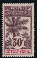 Côte D'Ivoire N°28 - Neuf * Avec Charnière - TB - Unused Stamps
