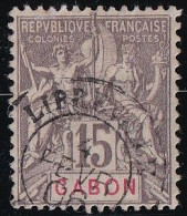 Gabon N°21 - Oblitéré - TB - Oblitérés