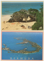 Bermuda Aerial View -shore Lot Of 2 Postcards - Bermudes