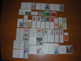 FRANCE ANNEE COMPLETE 1972 34 Timbres NEUFS Du N° 1702 à 1736 + BORD DE FEUILLE  NUMEROTE - 1970-1979