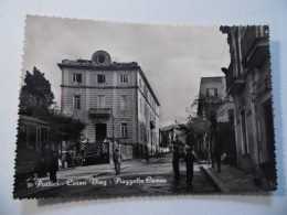 Cartolina Viaggiata "PORTICI Corso Diaz - Piazzetta Comes" 1954 - Portici