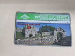 United Kingdom-(BTA105)-HERITAGE-carisbrooke Castle-(170)(50units)(547C61478)price Cataloge3.00£-used+1card Prepiad Free - BT Edición Publicitaria