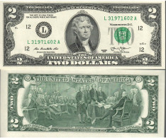 USA 2 Dollars  L  2013  UNC - Bilglietti Della Riserva Federale (1928-...)