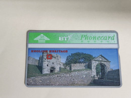 United Kingdom-(BTA105)-HERITAGE-carisbrooke Castle-(171)(50units)(508E91539)price Cataloge8.00£-mint+1card Prepiad Free - BT Emissions Publicitaires