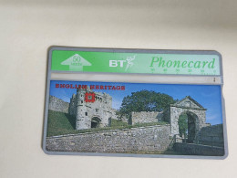 United Kingdom-(BTA105)-HERITAGE-carisbrooke Castle-(172)(50units)(528D35457)price Cataloge3.00£-used+1card Prepiad Free - BT Advertising Issues