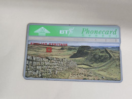 United Kingdom-(BTA107)-HERITAGE-Hadrian's Wall-(176)(50units)(527K18056)price Cataloge3.00£-used+1card Prepiad Free - BT Werbezwecke